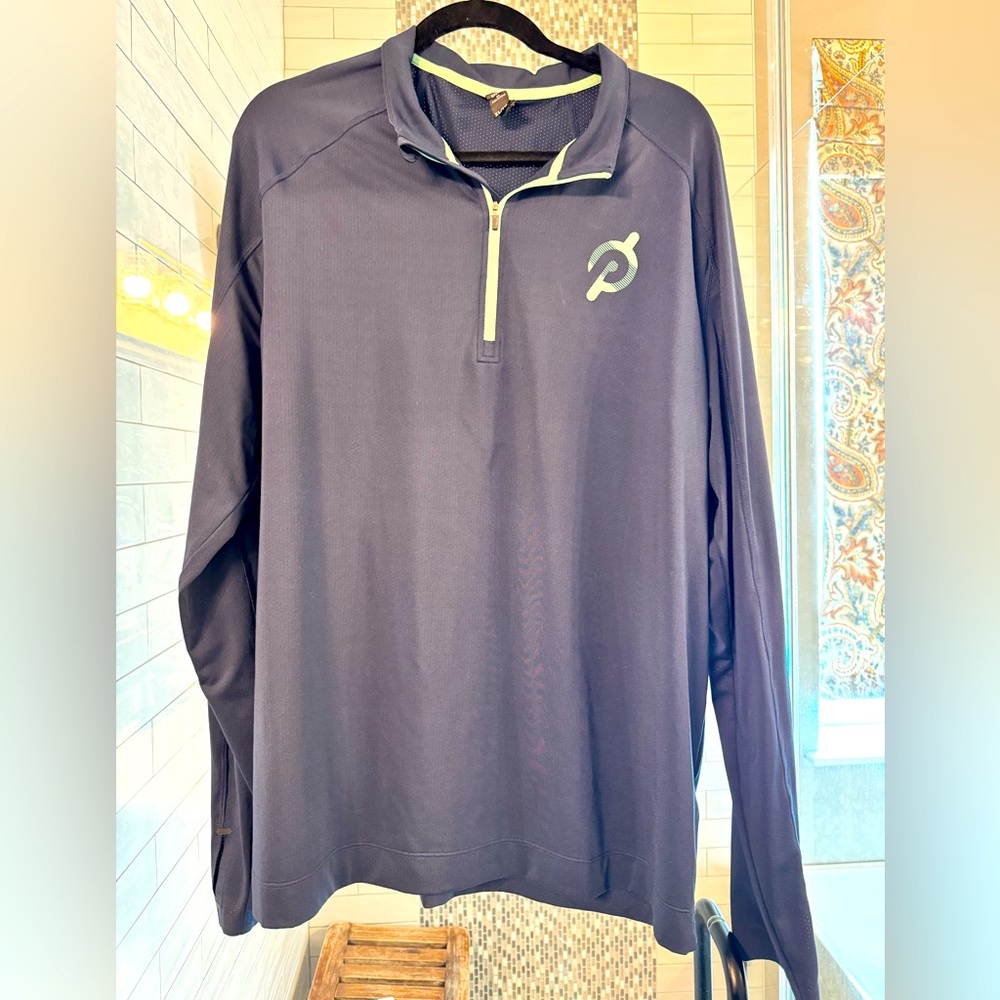 Peloton pullover-lightweight navy -size XL‎